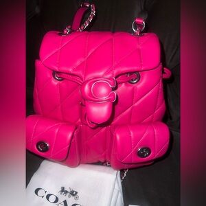 COACH Tabby Backpack With Quilting